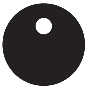 10mm Dot Circle Charms - 10 Pairs