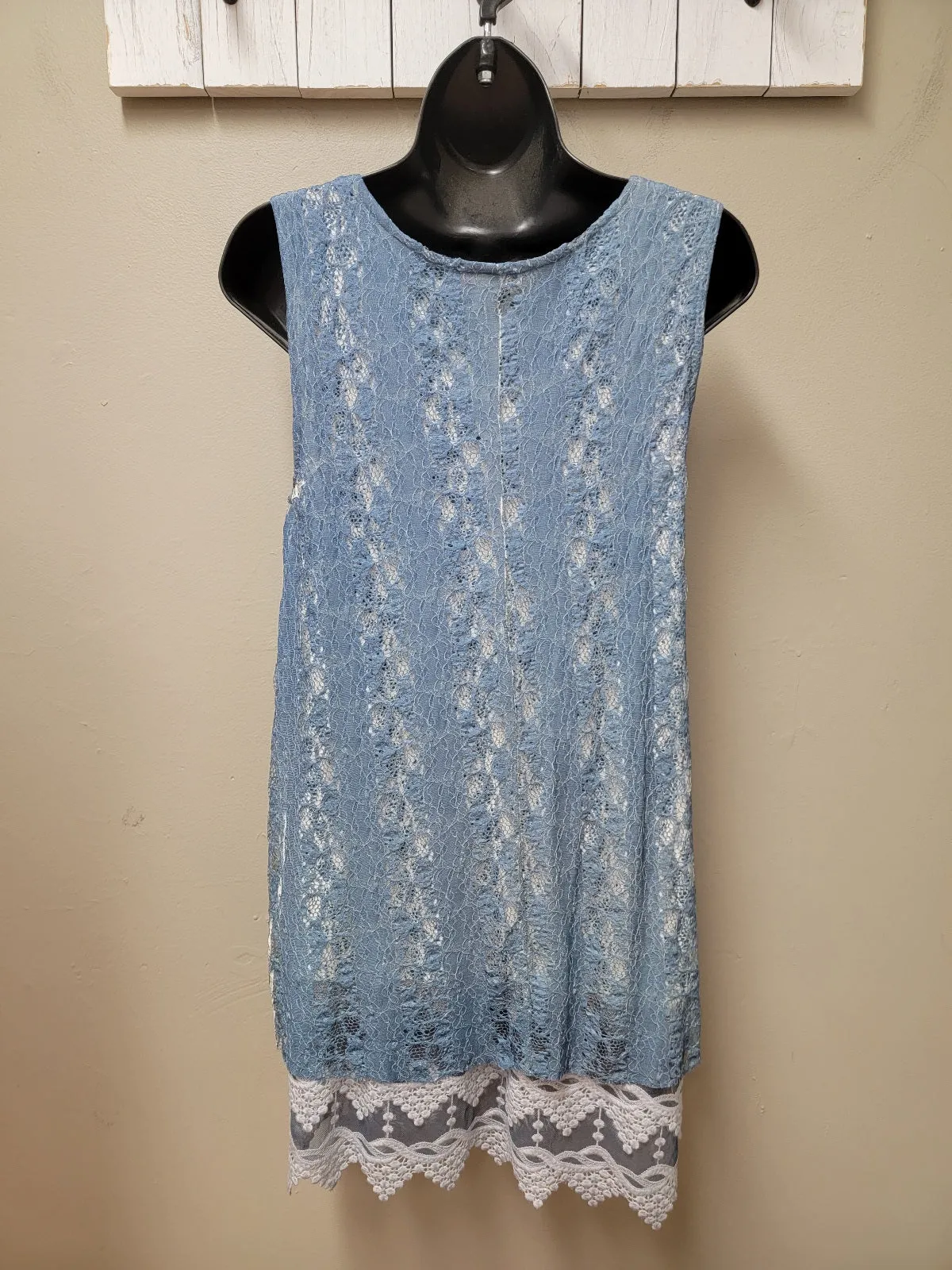 2 Color Ways - Layered Lace Tunic