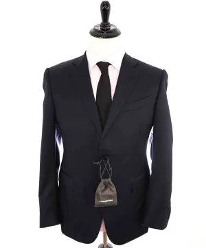 $3,250 ERMENEGILDO ZEGNA - "MICRONSPHERE" *Closet Staple* Navy Suit - 42S