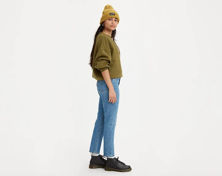 501 Crop Jeans-Rigid Fit SALE