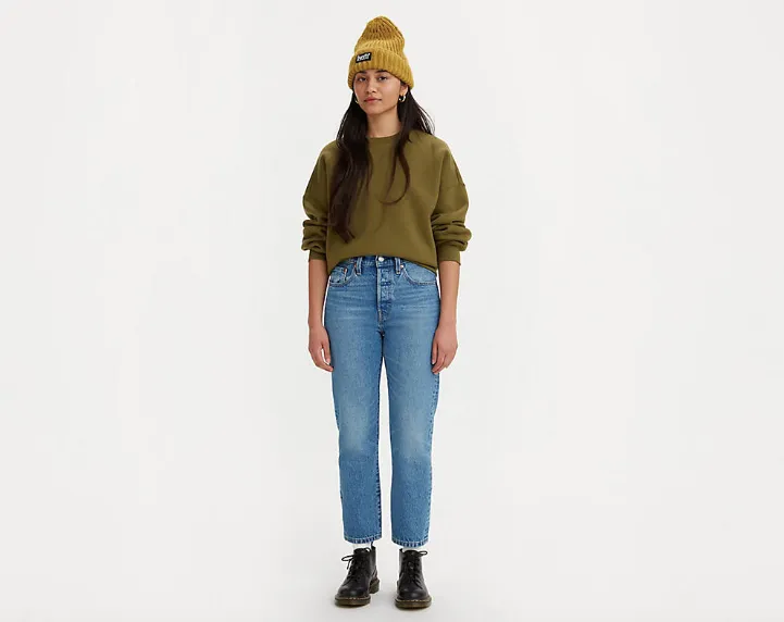 501 Crop Jeans-Rigid Fit SALE