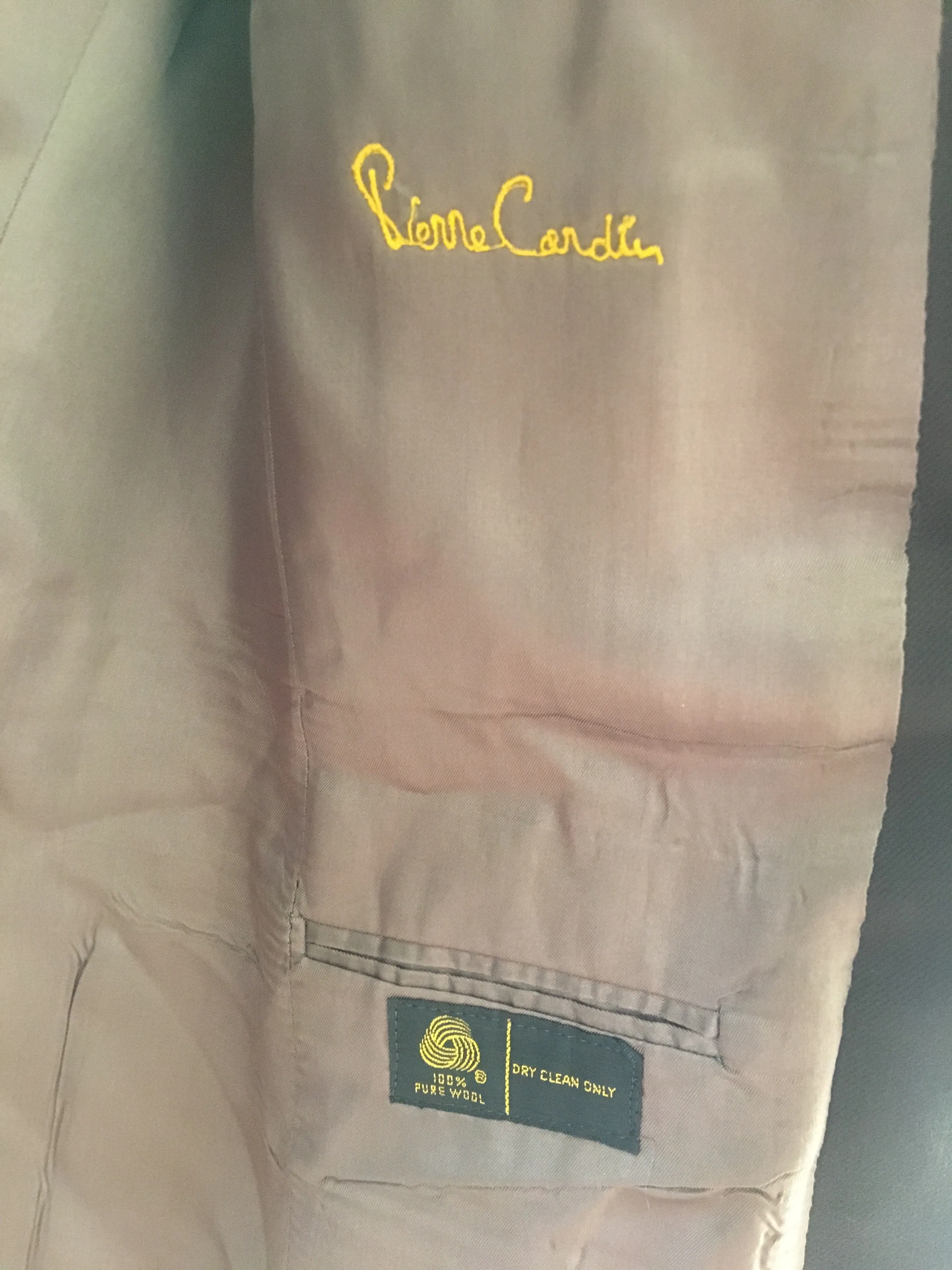 70’s PIERRE CARDIN SUIT JACKET / MEDIUM