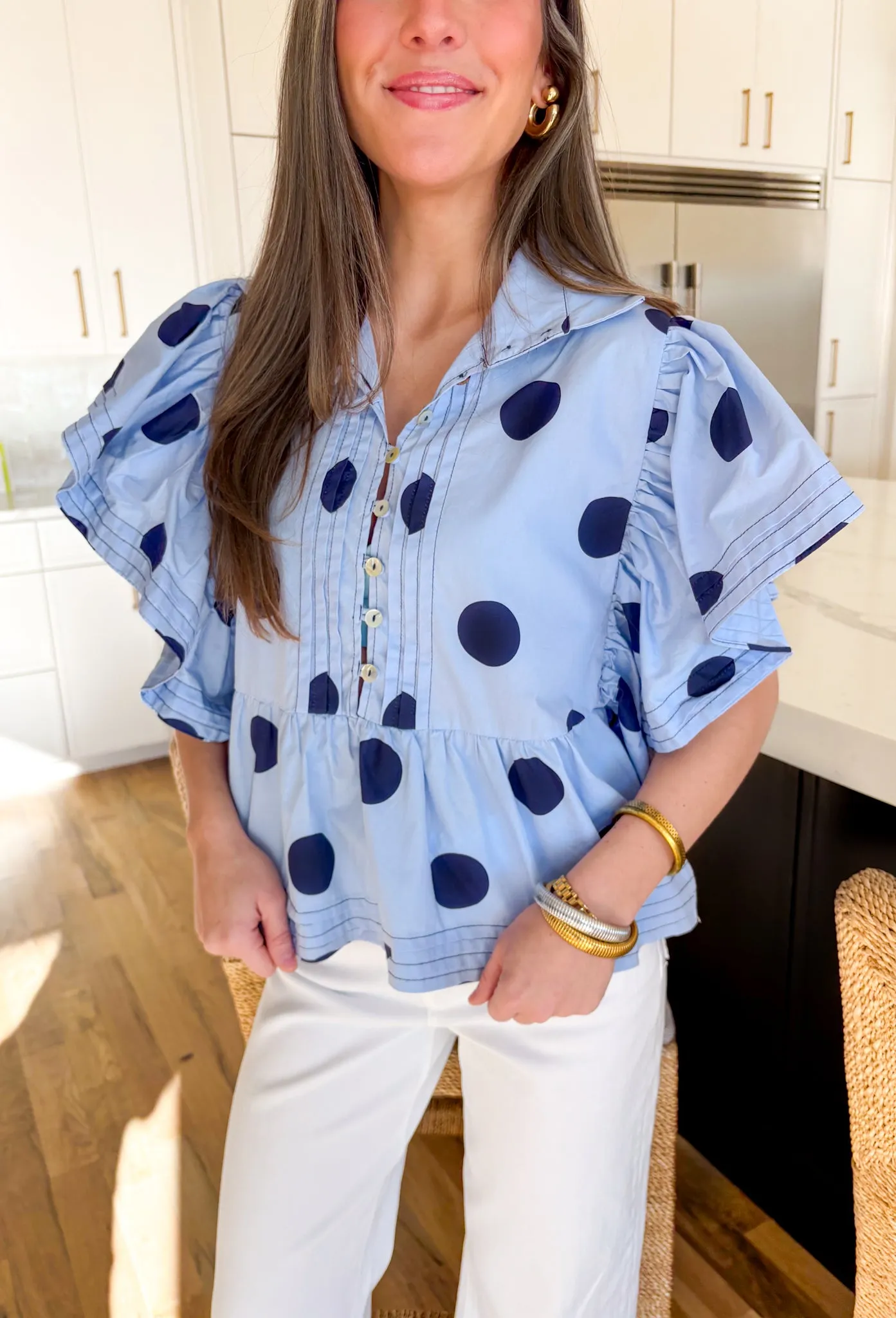 A Little Bit Flirty Top