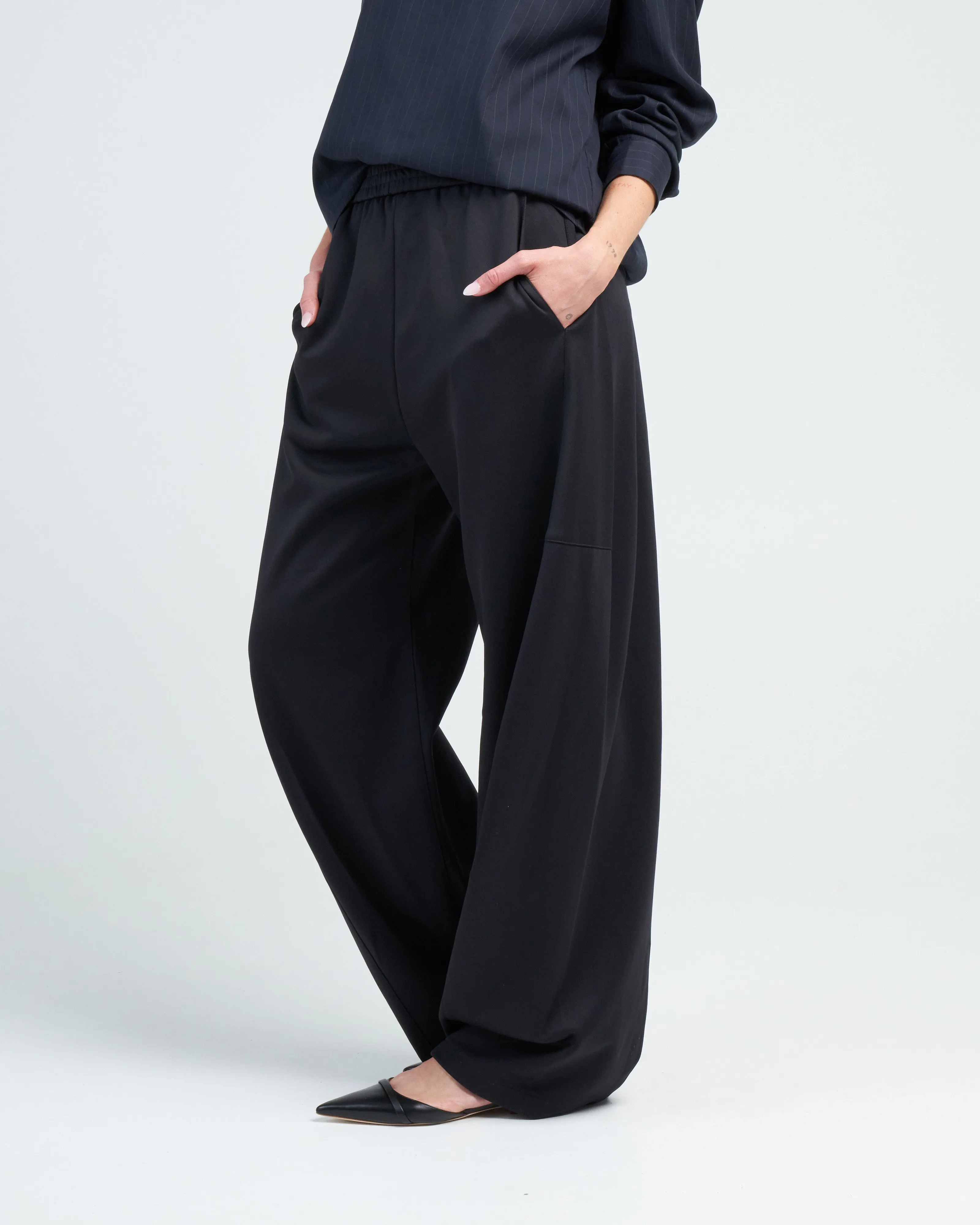 active knit winslow pant - black