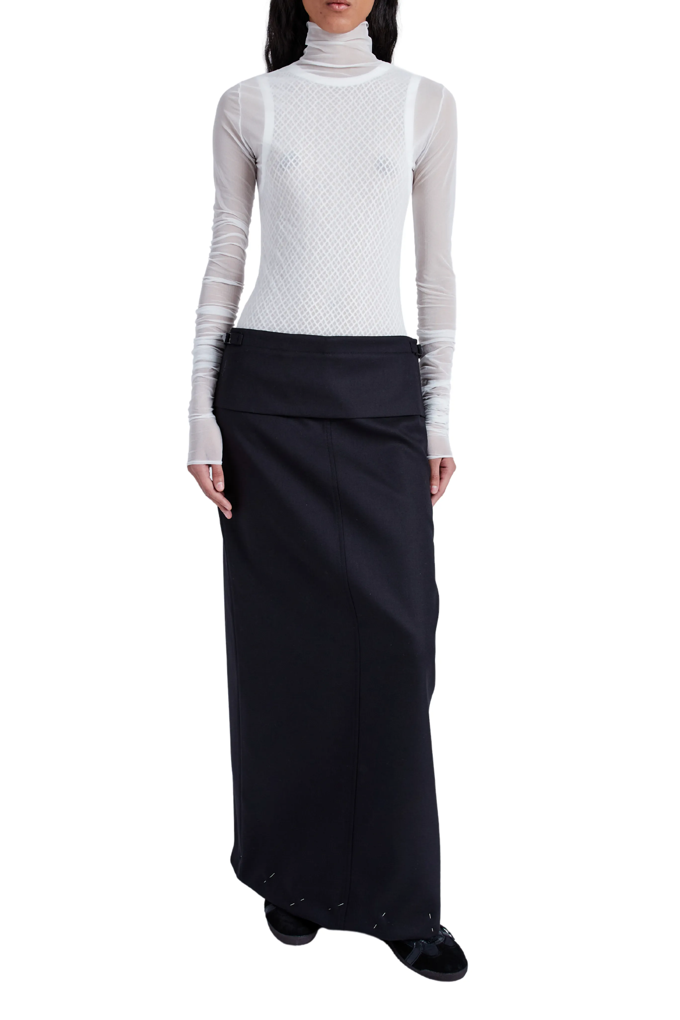 Adriana Wool Maxi Skirt