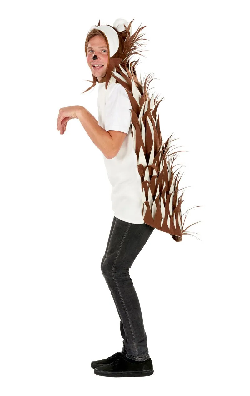 Adult Unisex Hedgehog Costume