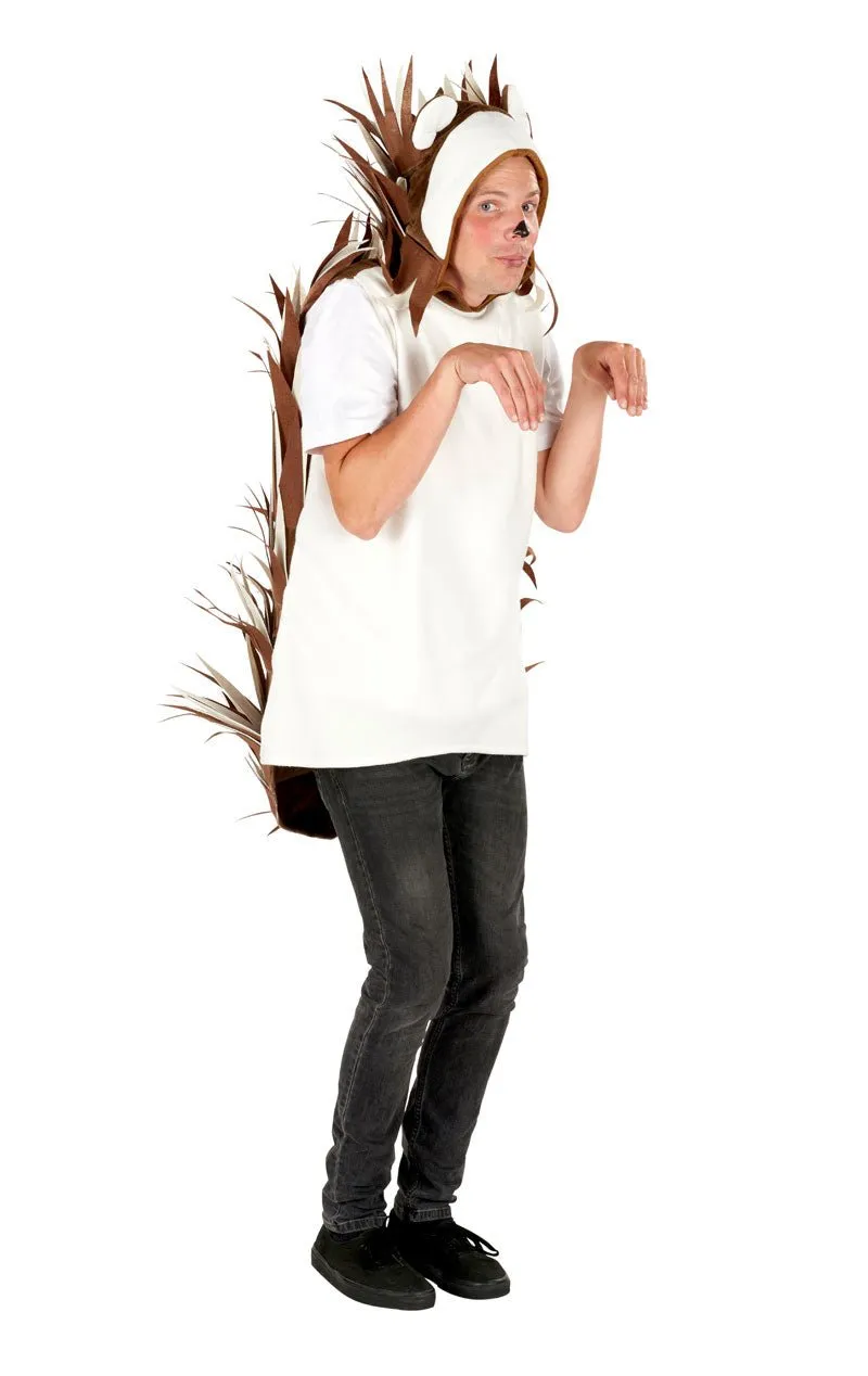 Adult Unisex Hedgehog Costume