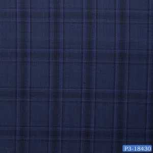 Air Force Blue With Dark Check Suit