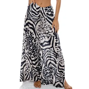 ALL THE SKINS - Open Sides Wide Leg Pant