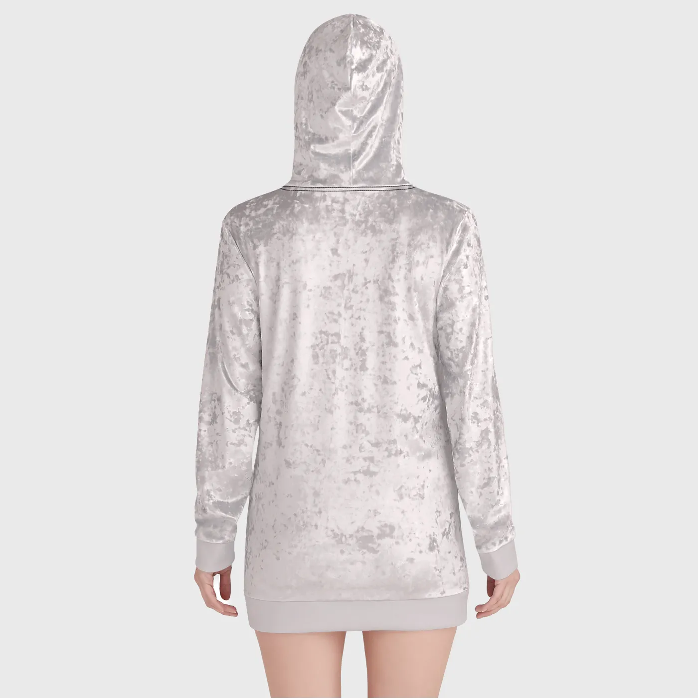 Aloha Sea Turtle velvet hoodie dres Womens Velvet Hoodie Dress
