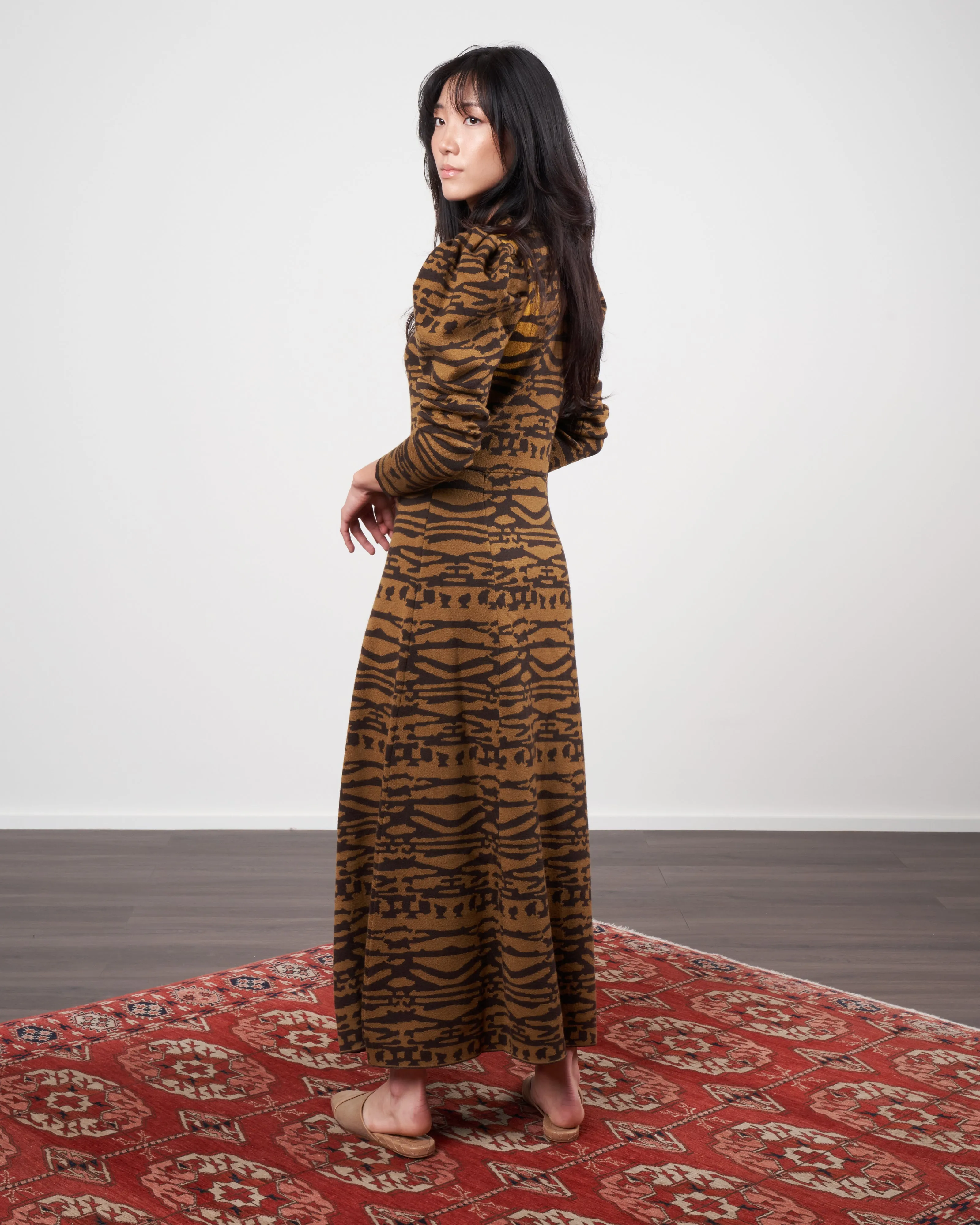andromeda dress - desert jasper