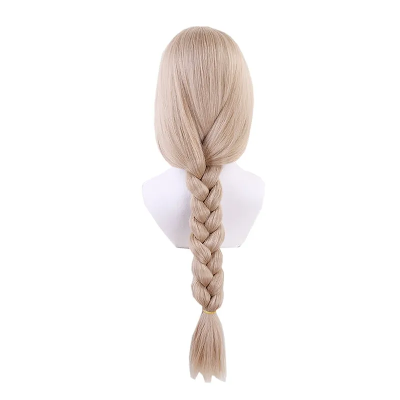 Anime Cells at Work Macrophages Long Linen Braided Cosplay Wigs