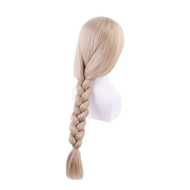 Anime Cells at Work Macrophages Long Linen Braided Cosplay Wigs