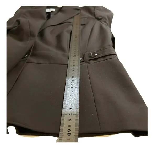 Ann Taylor Loft 2 button Suit Jacket/Blazer Women's Size 14 in Brown
