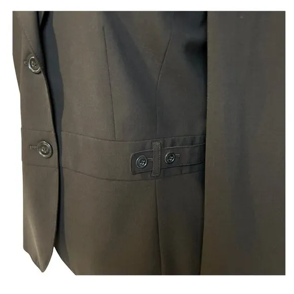 Ann Taylor Loft 2 button Suit Jacket/Blazer Women's Size 14 in Brown