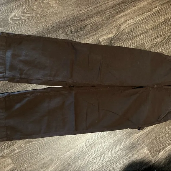 Aritzia TNA wide leg greenwhich pants