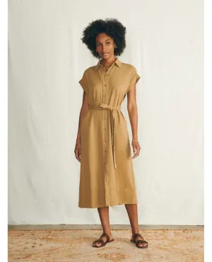 Arlie Shirtdress Short Sleeve Antique Bronze