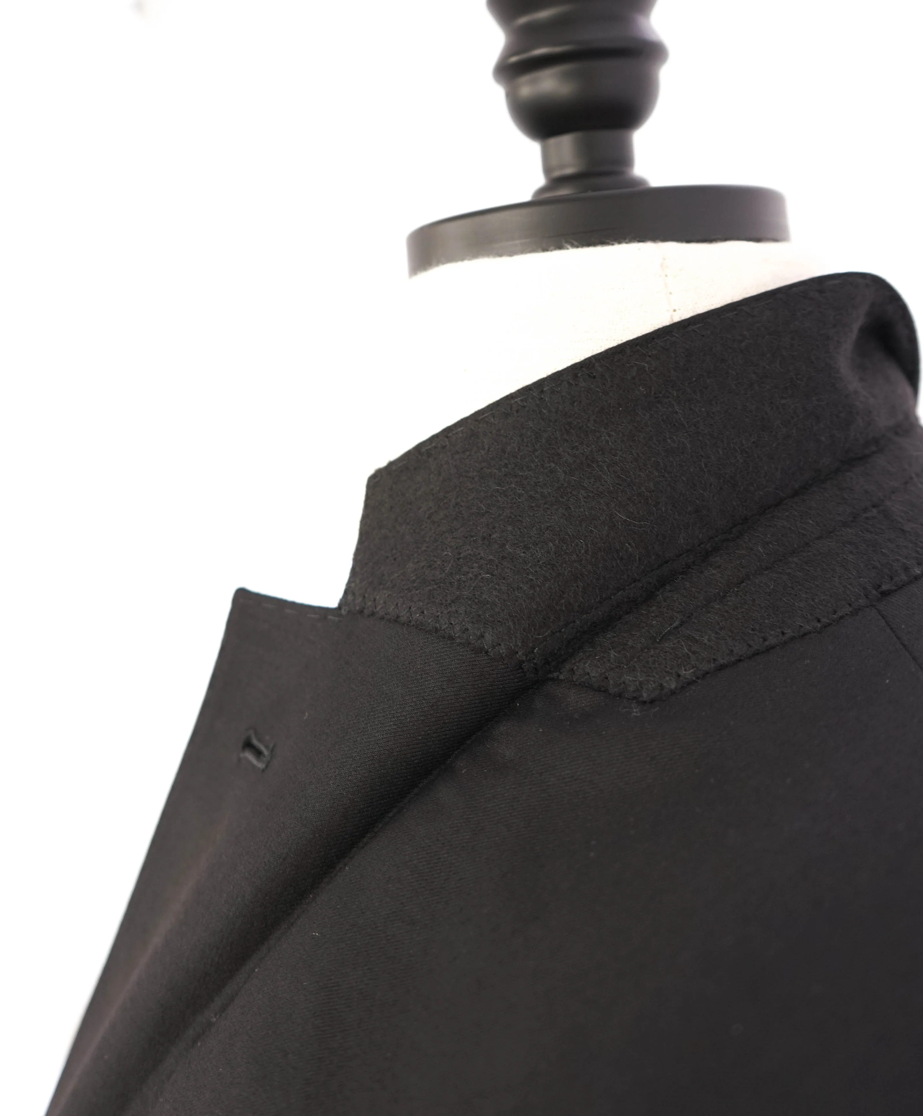 ARMANI COLLEZIONI -  "G Line" Modern Black Notch Lapel Suit - 40R