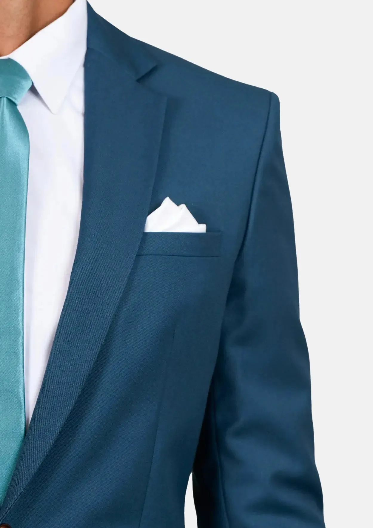 Astor Prussian Teal Twill Jacket