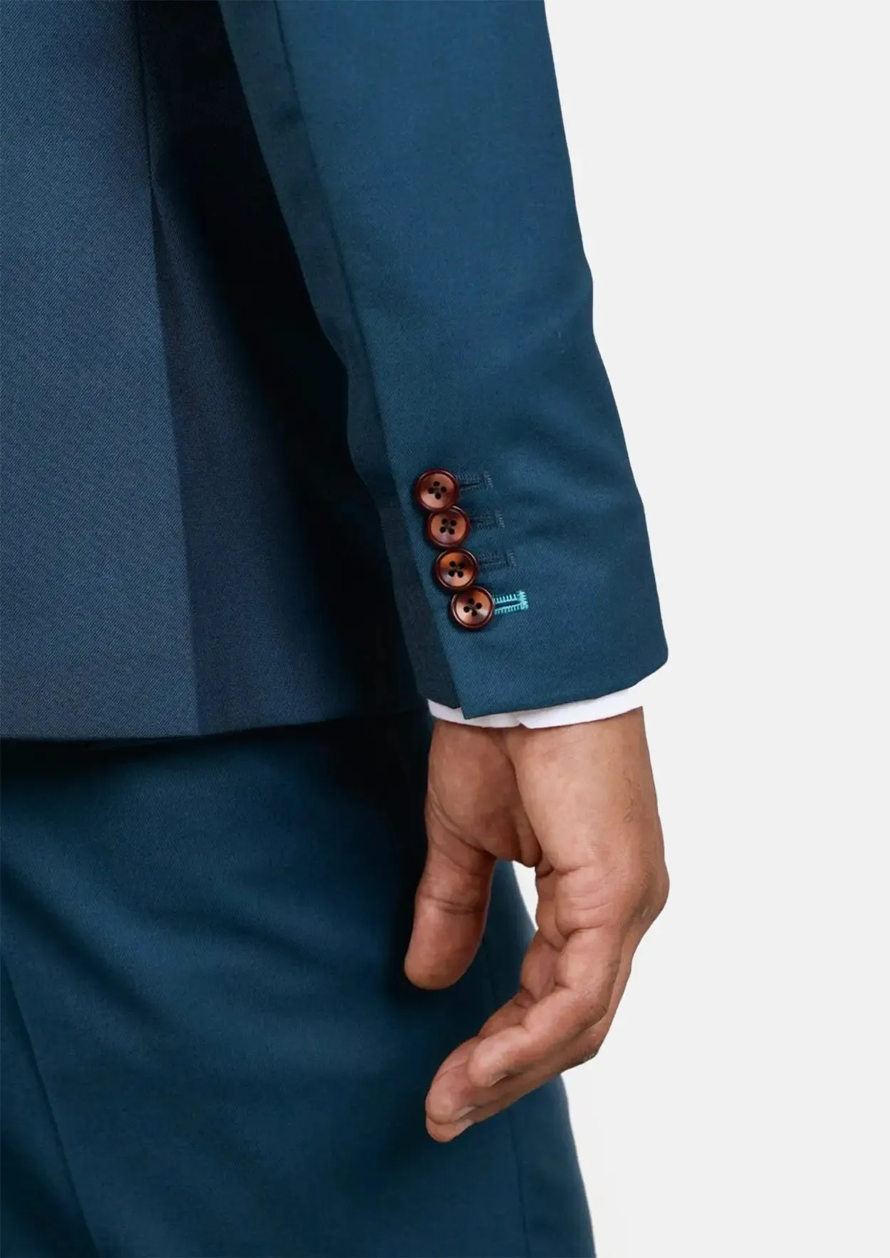 Astor Prussian Teal Twill Jacket