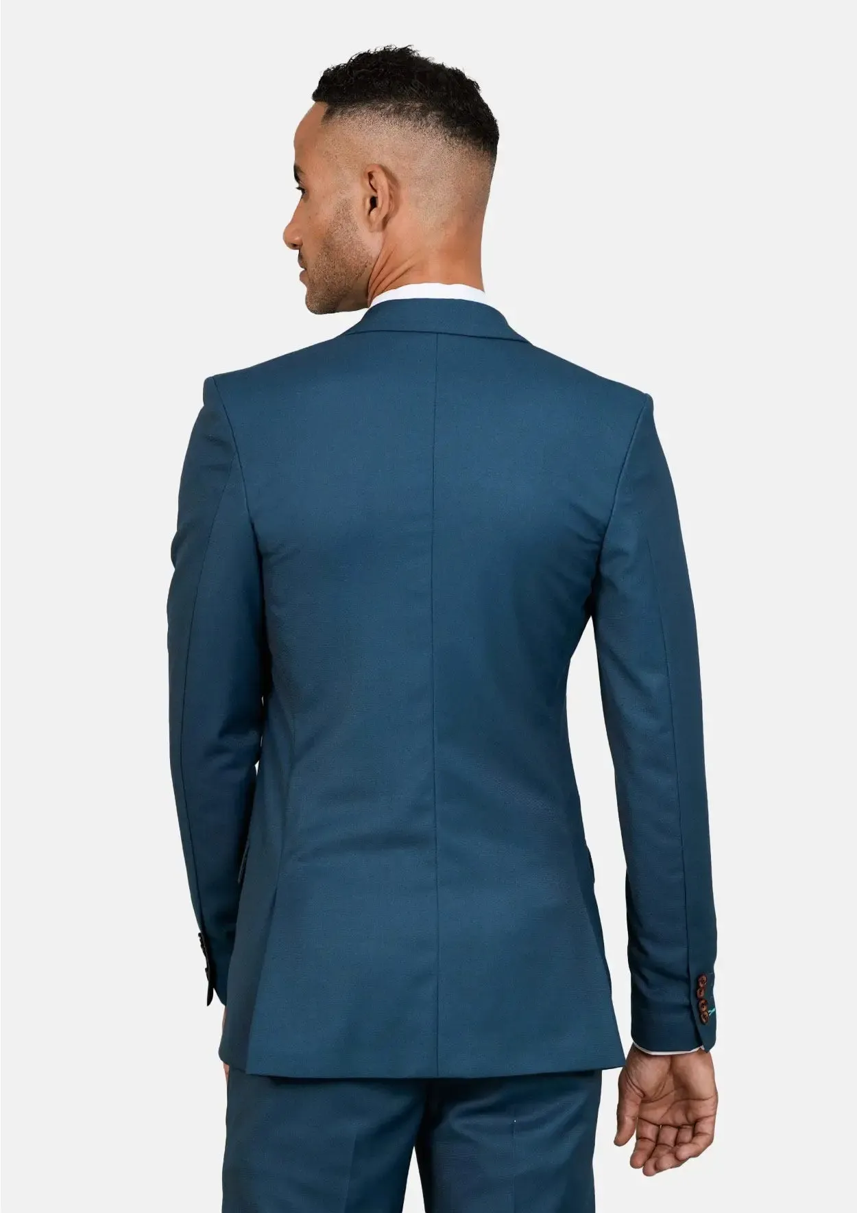 Astor Prussian Teal Twill Jacket
