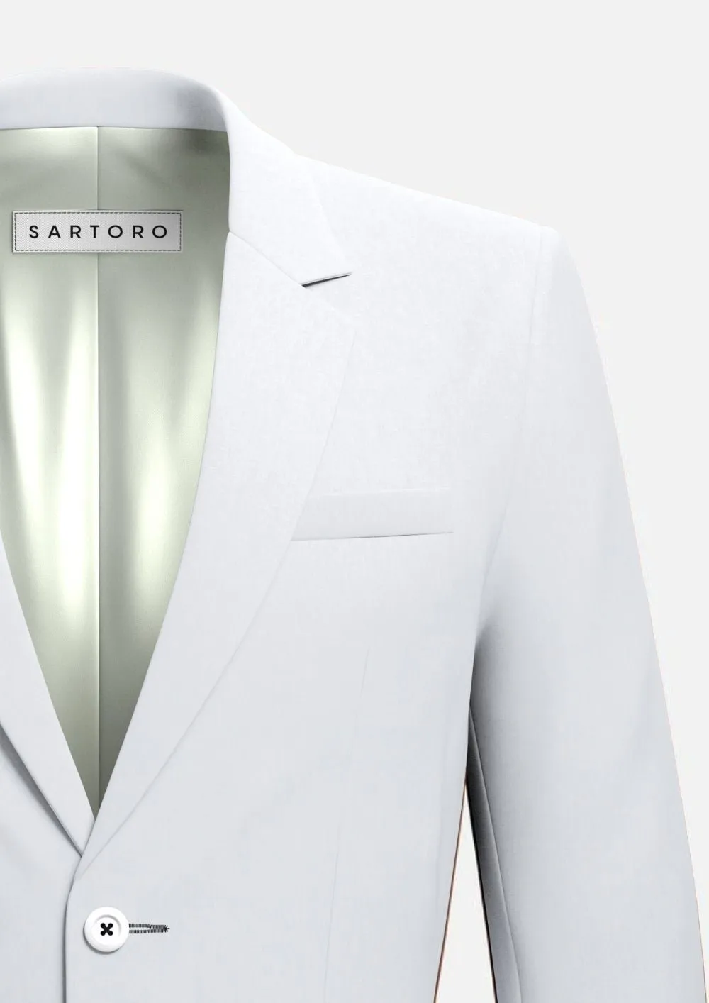 Astor White Linen Suit