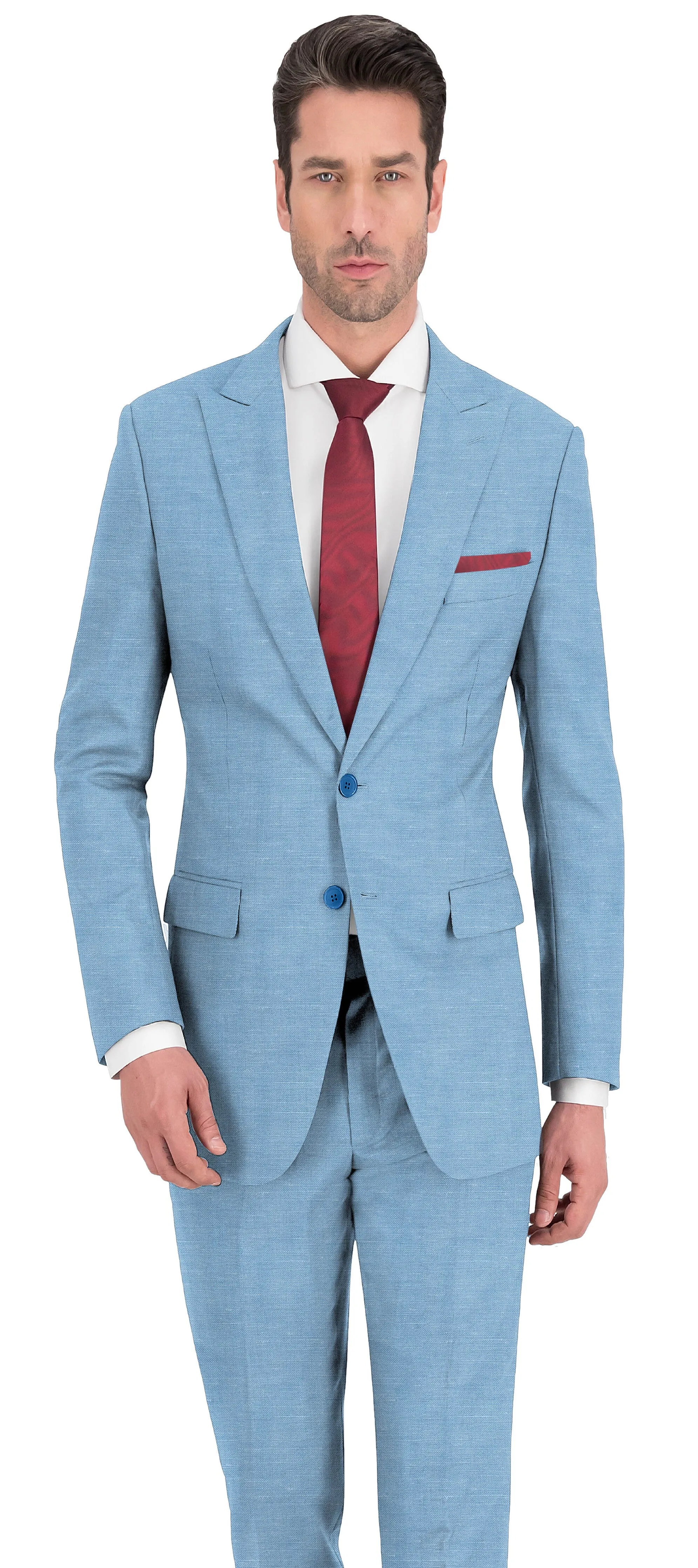 Baby Blue Plain Jacket