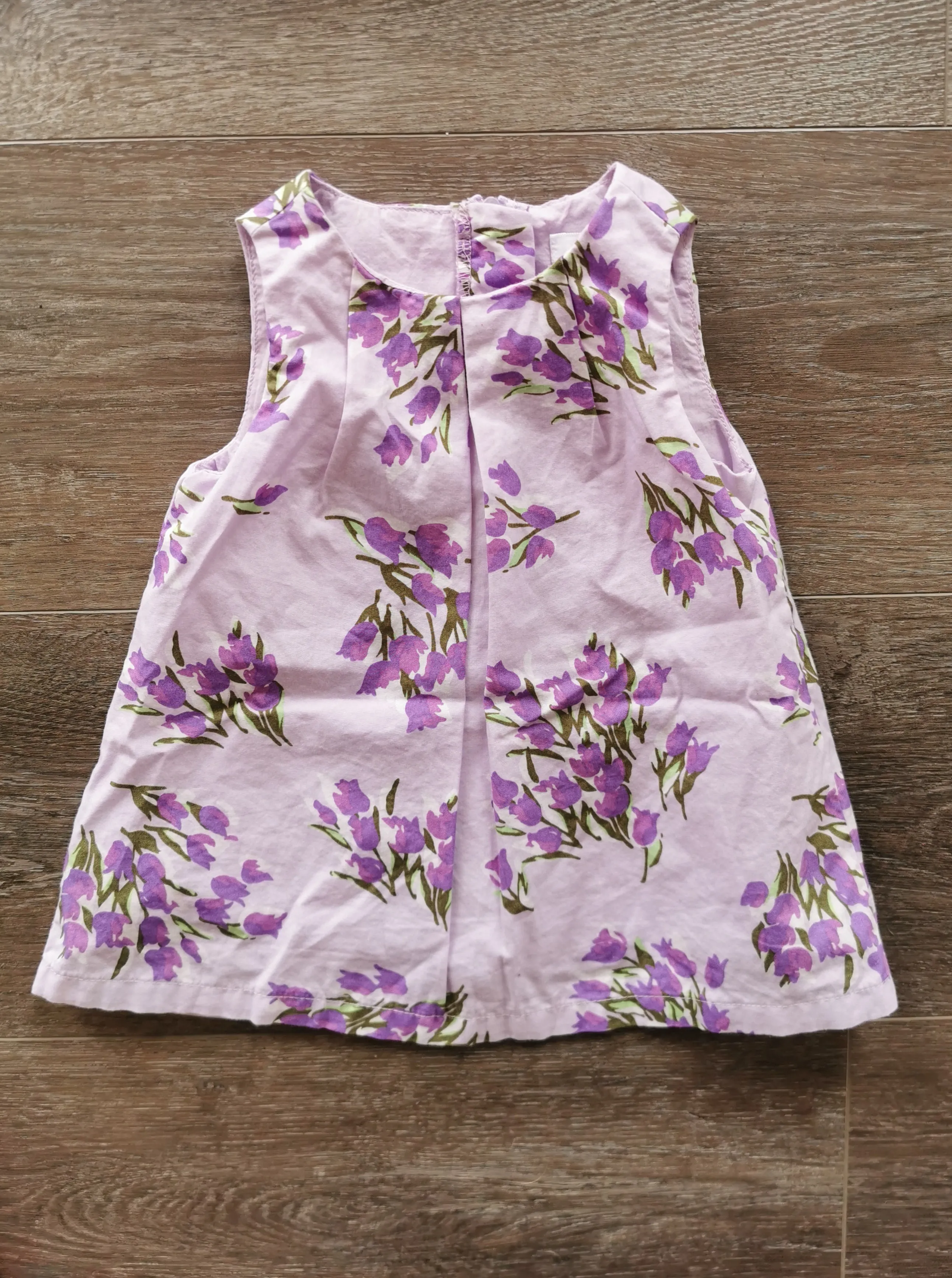 BABY GIRL SIZE 3/6 MONTHS - JOE FRESH, Floral Summer Dress EUC B37