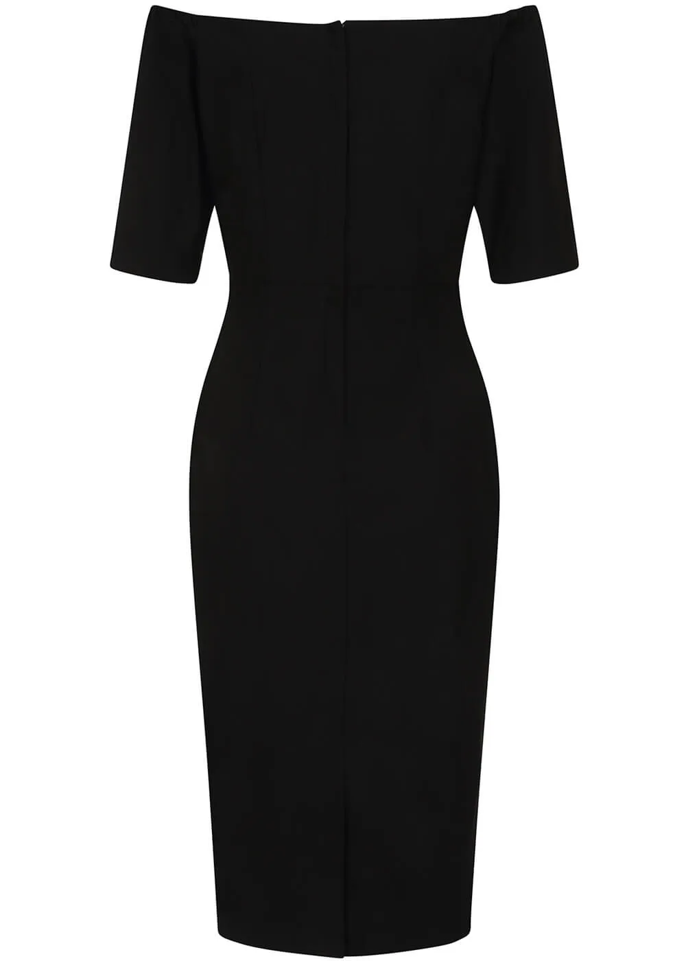 Banned Amalia 50's Pencil Dress Black