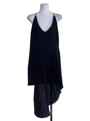 Black Pleated Dress