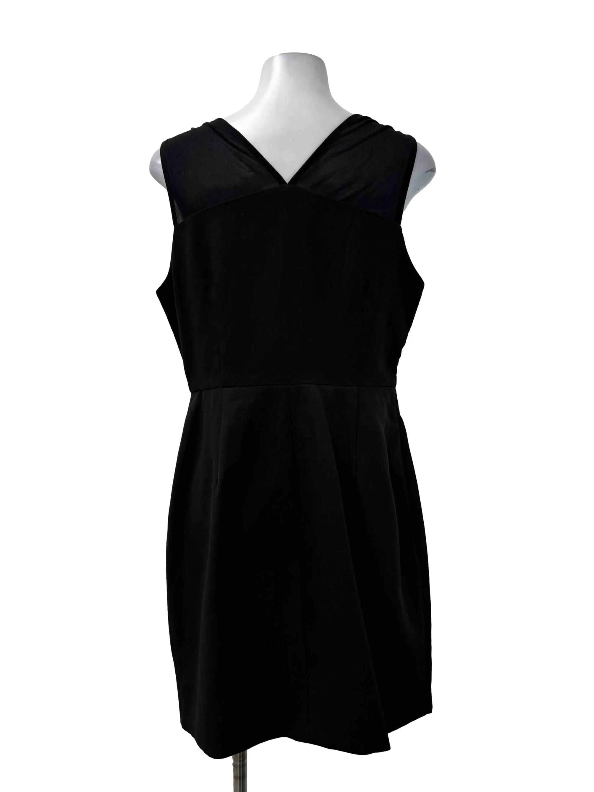 Black Sleeveless Pencil Dress