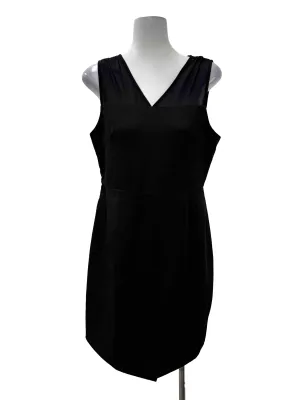 Black Sleeveless Pencil Dress