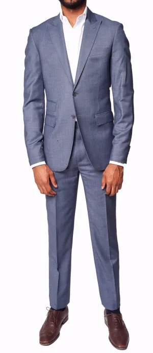 Blue Birdseye | LS Suit