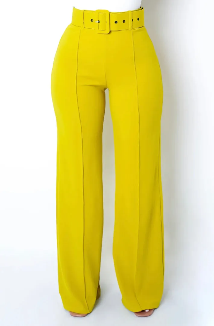 Boardroom High Waist Pants