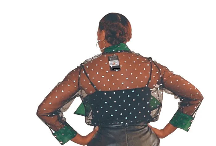 Bow Polka Dot Top