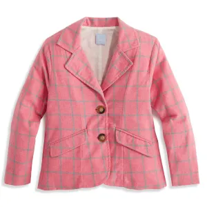 Bridget Blazer -- Bubblegum Check