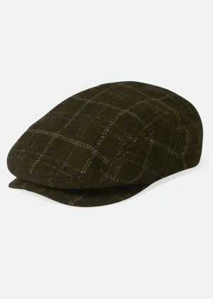 Brixton Hooligan Snap Cap Mossgreen Beige