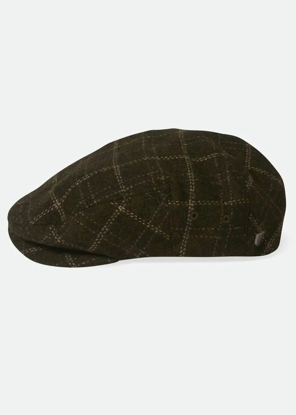 Brixton Hooligan Snap Cap Mossgreen Beige
