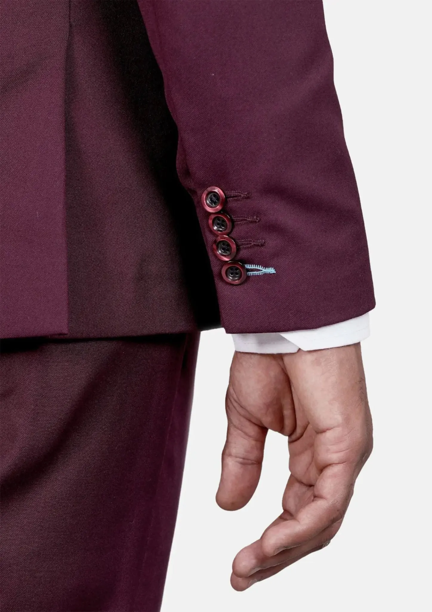Bryant Mulberry Twill Suit