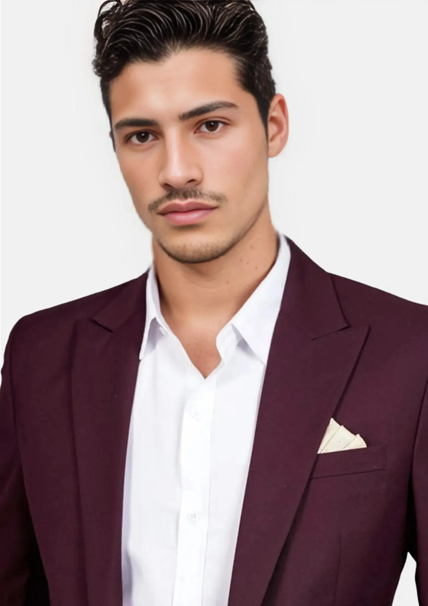 Bryant Mulberry Twill Suit