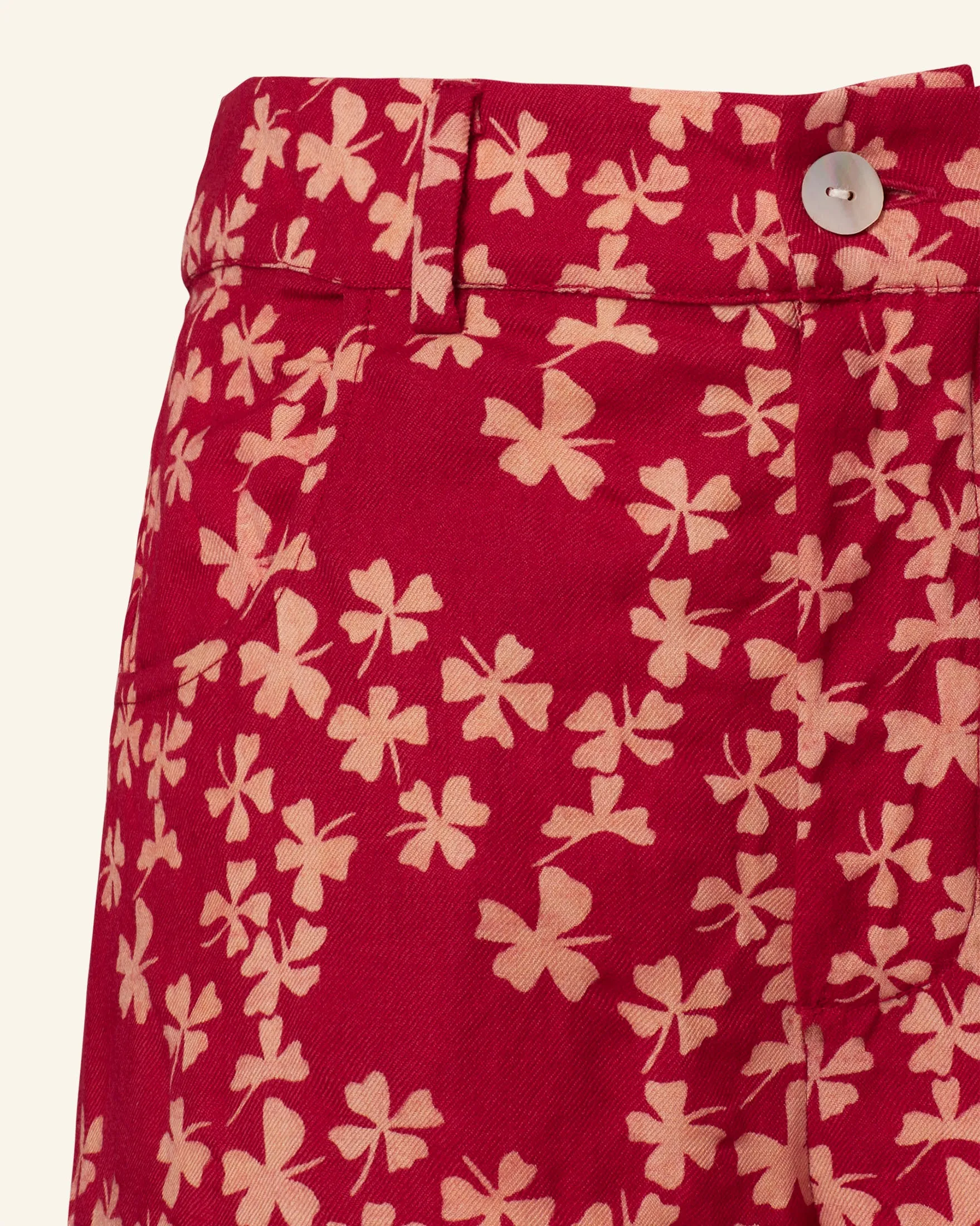 Bunny Crimson Clover Jean