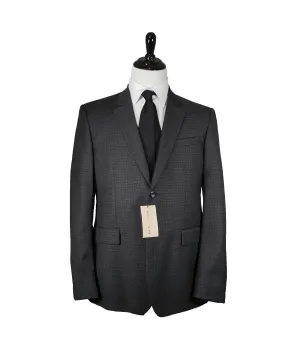 BURBERRY LONDON - Houndstooth Gray/Black Suit - 44R