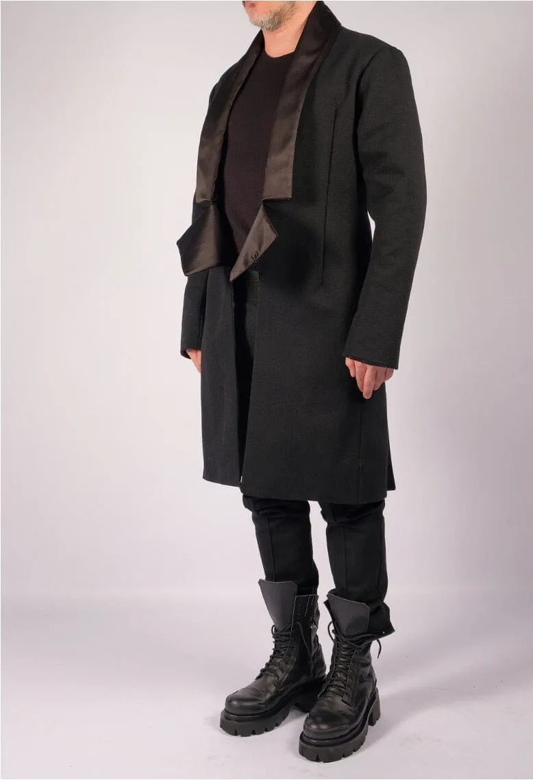 Canvas Tuxedo Coat
