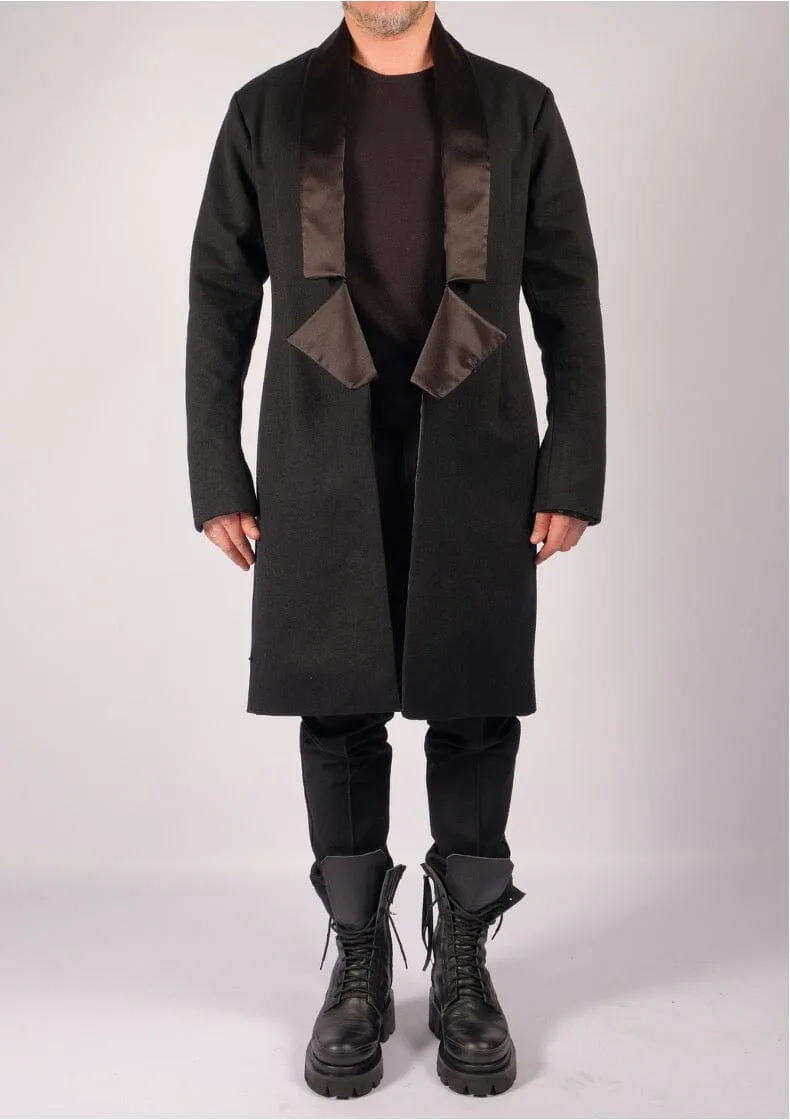 Canvas Tuxedo Coat