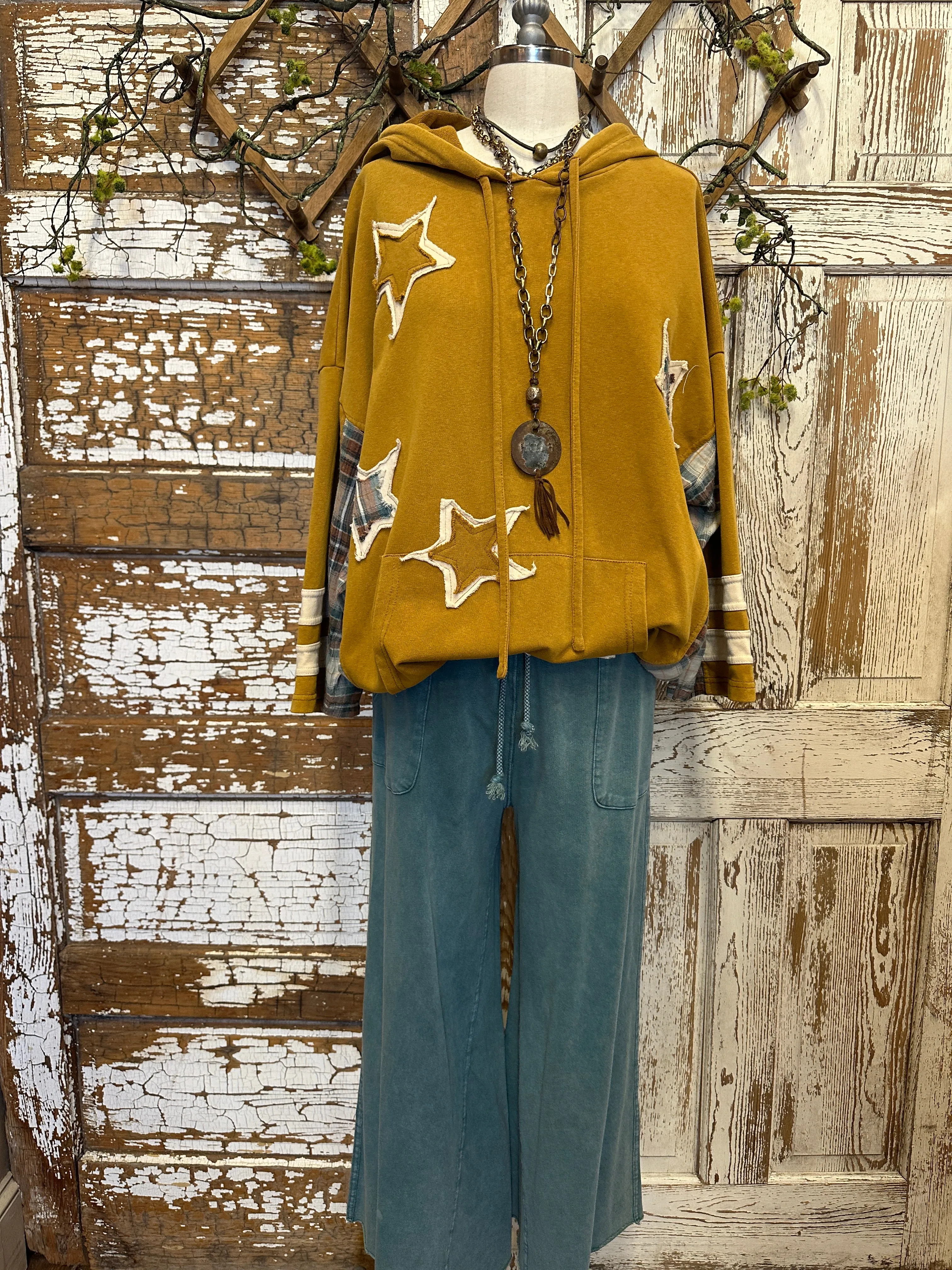 Caribbean Turquoise Lu-Leisure Pants