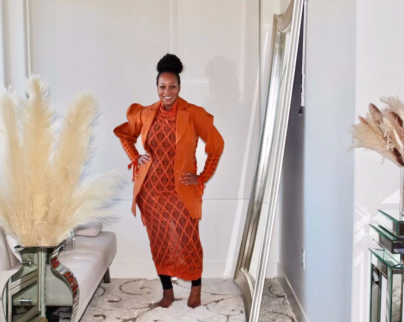 Cassie Crochet Maxi Dress