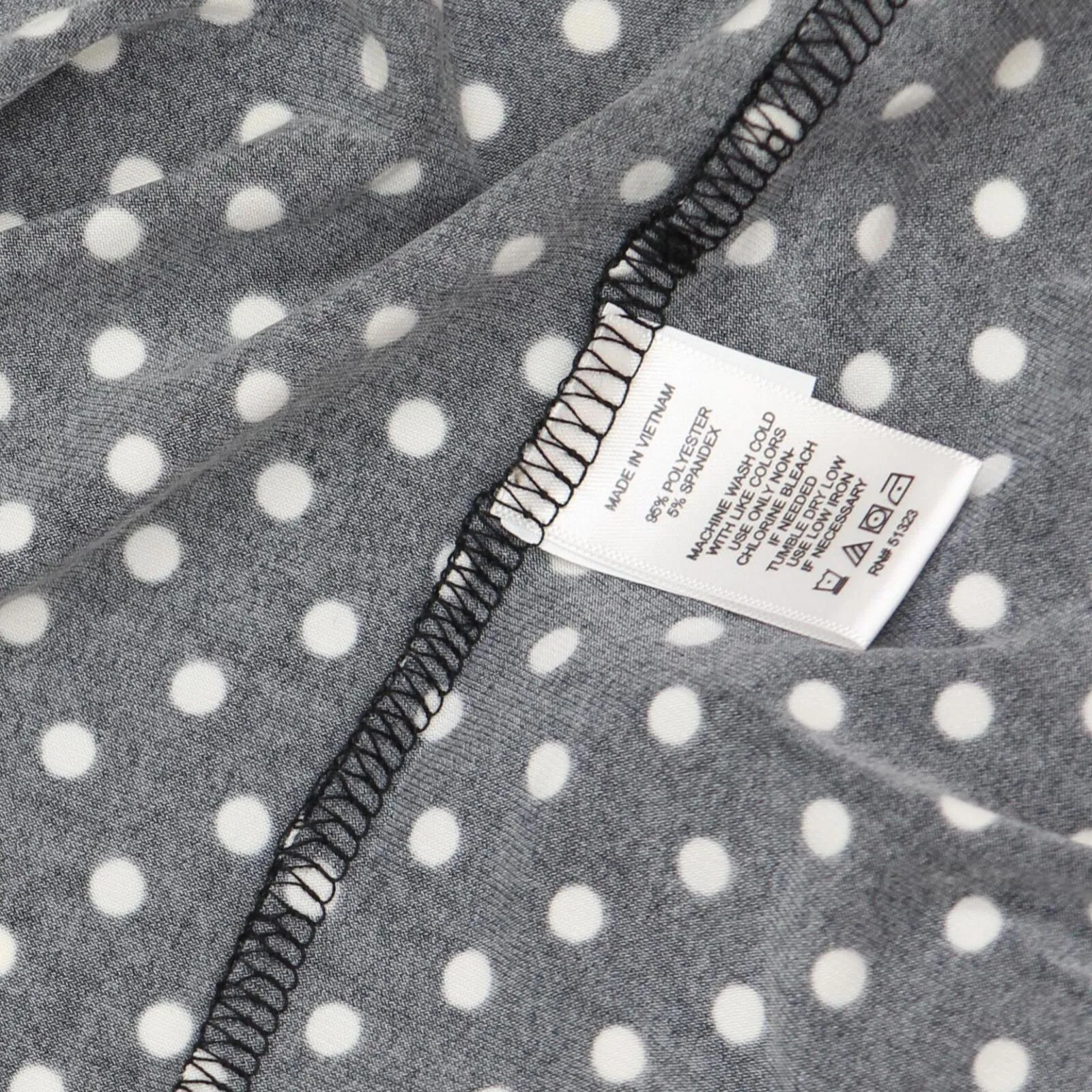 Cece \Women's Puff Sleeve Key Item Polka Dot Knit Top 7099639