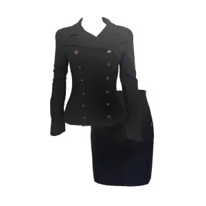 Chanel Black Suit Set