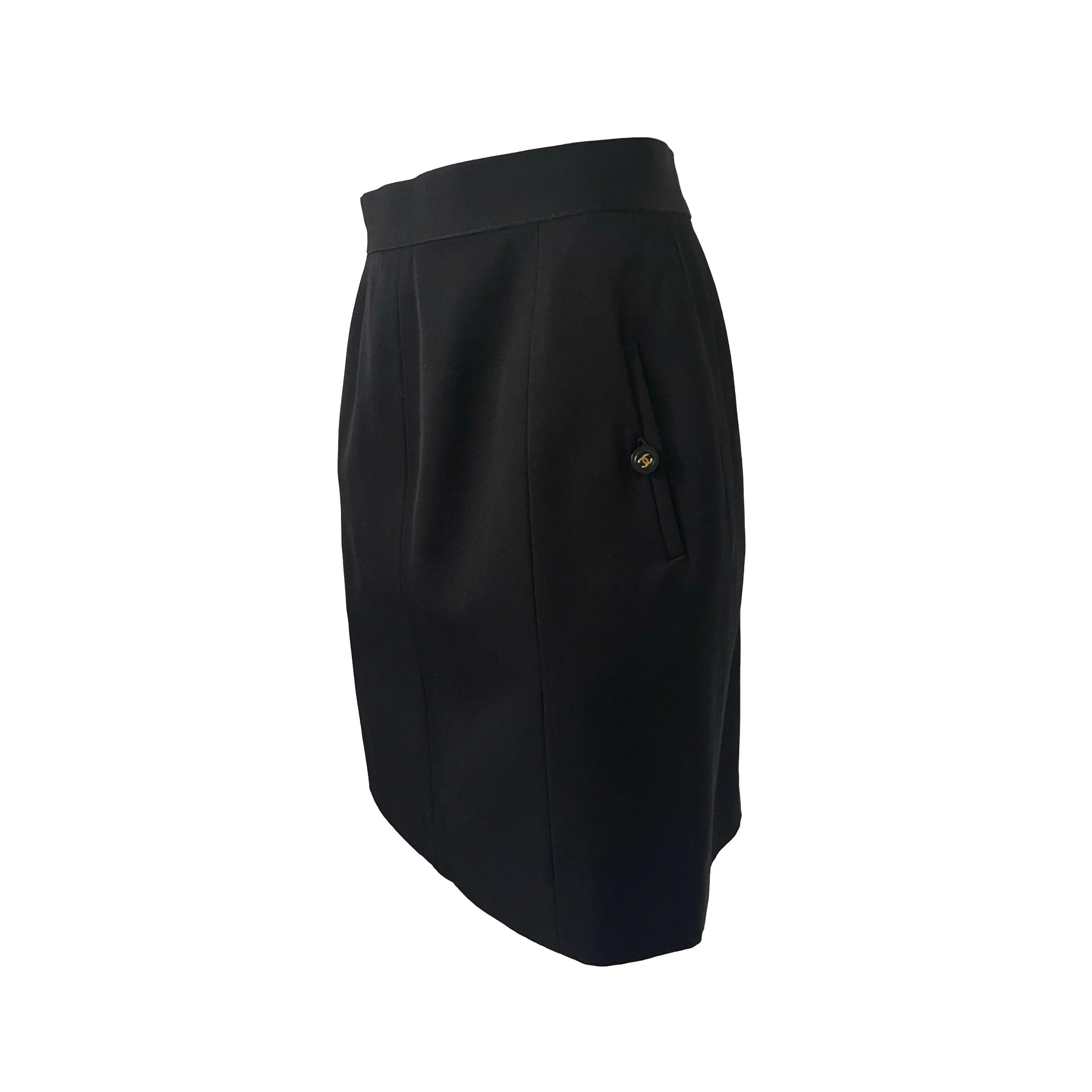 Chanel Black Suit Set
