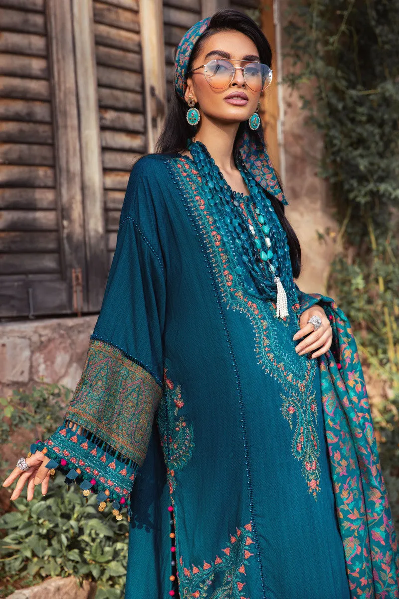 Cherry Blue Embroidered Pakistani Salwar Kameez Traditional Salwar Suit